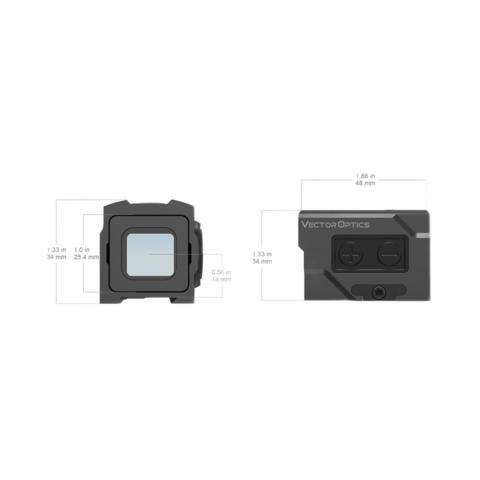 Прицел коллиматорный Frenzy PLUS 1x18x20 ENCLOSED SOL MULTI RETICLE