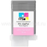 Совместимый картридж Canon PFI-106PM для Canon imagePROGRAF iPF6300, iPF6400, iPF6400S, iPF6400SE Photo Magenta (130 мл)