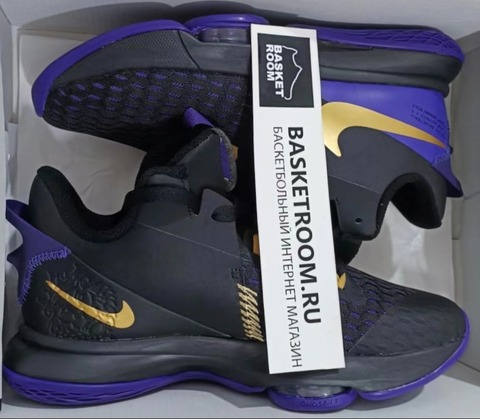 Купить мужские баскетбольные кроссовки LeBron Witness 'Lakers'