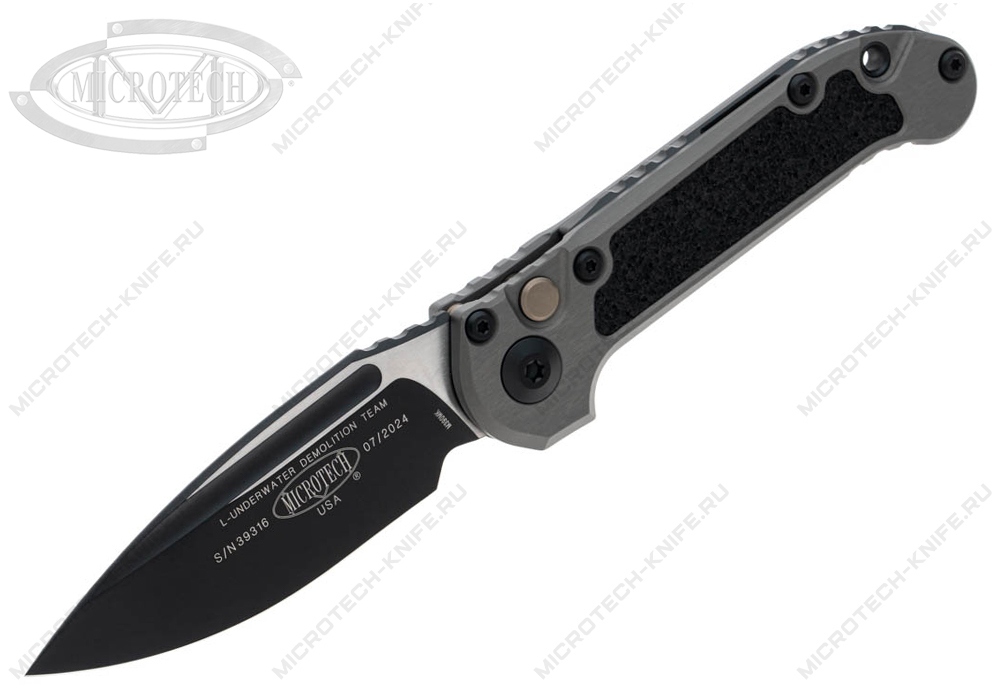 Нож Microtech LUDT Natural Clear 1135-1NC Gen III Black