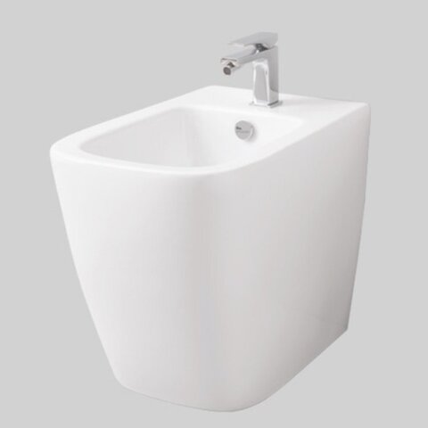 ArtCeram ASB005 01 00 ArtCeram A16 Биде напольное 36х52 см, 1 отверстие, цвет белый/покрытие Saniglaze