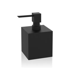 Decor Walther 0825060 Decor Walther Cube DW 475 Дозатор для мыла, настольный, цвет: черный матовый фото