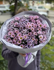 Букет цветов Сиреневый туман