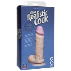 Ультрареалистичный фаллоимитатор The Realistic Cock ULTRASKYN 8” - 20,57 см. - 