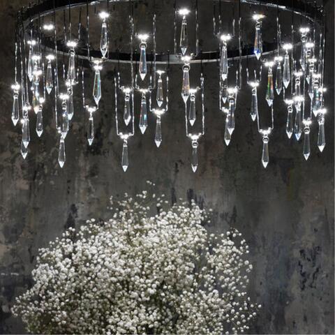 Подвесная светодиодная люстра Divinare ROTONDO 1019/02 SP-46