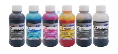 Комплект пигментных чернил для Epson SureColor SC-P6500, SC-P8500D. 6 по 200 мл