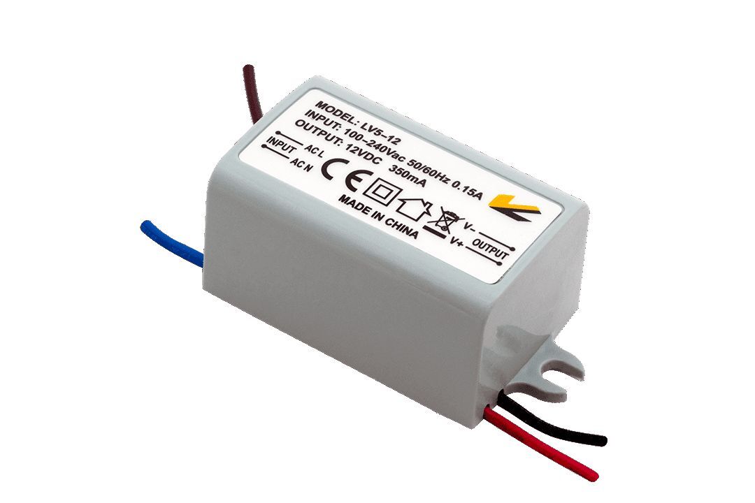 Блок питания SWG 12V 5W IP67 0,42A LV-5-12 000255