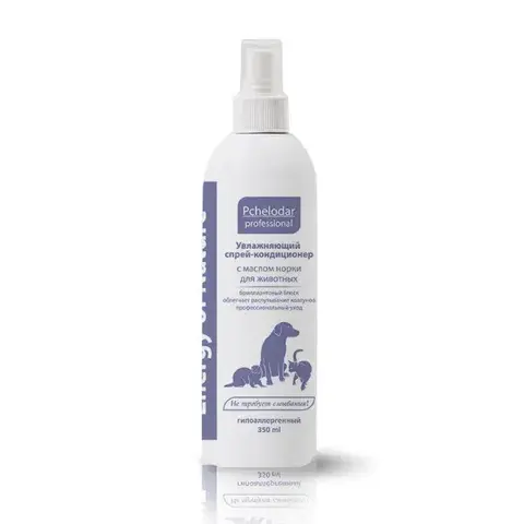 ENERGY of NATURE Увлажняющий спрей кондиционер для распутывания колтунов с маслом норки, 350 мл