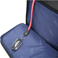 Рюкзак деловой BOPAI чёрный нат. кожа (уценка)