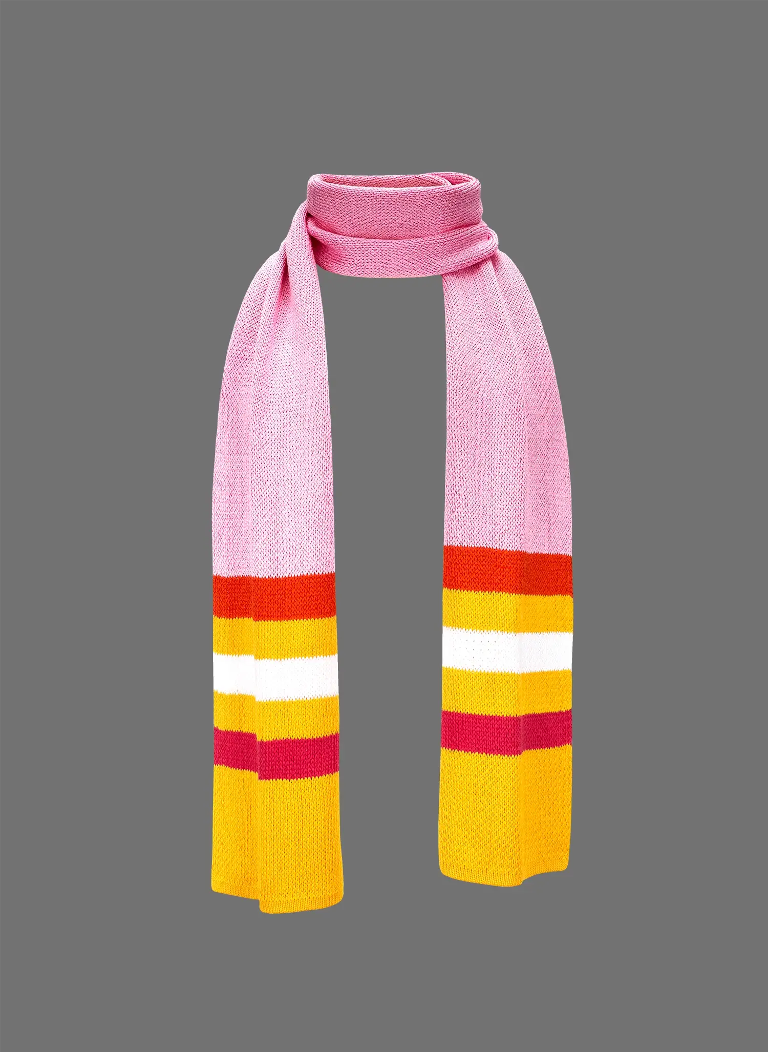 Шарф «Клубничный лимонад»