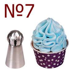 Насадка кондитерская Восточная роза №7, Китай