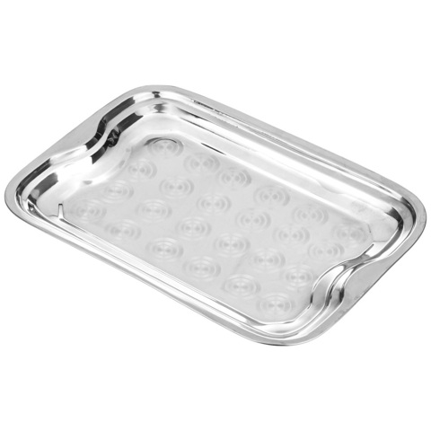 Поднос из нержавеющей стали, 35*25 см