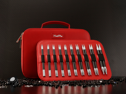 Karbonz Elan подарочный набор съемных спиц Knitpro