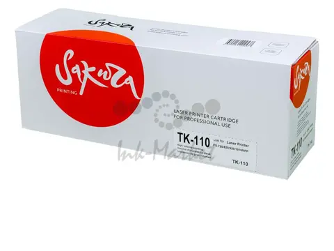 Картридж Sakura TK110 (1T02FV0DE0) для Kyocera Mita, черный, 7200 к.