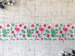 Лента репсовая принт, ш. 2,7 см.