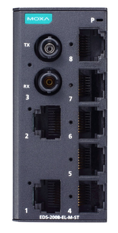 Коммутатор MOXA EDS-2008-EL-M-ST