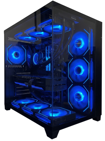 Игровой компьютер FIRESTRIKE Core i5 13600KF / AMD Radeon RX 9070 16GB / 32GB DDR4 / SSD 1TB / 800W / Windows 10 Pro — чёрный