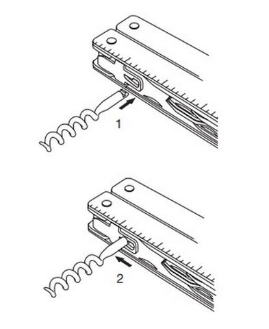 Штопор съёмный Victorinox для мультитулов Swiss Tool  (B.1013)