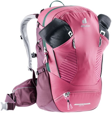 Картинка рюкзак велосипедный Deuter Trans Alpine 28 SL ruby-blackberry - 6