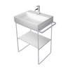 Duravit DuraSquare Консоль металлическая напольная регулировка по высоте + 50 мм, для # 235312 пол.дер. справа/слева цвет Хром 31151000