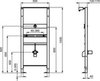 Инсталляция для перегородки или поручня Ideal Standard Prosys R010567