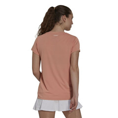 Женская теннисная футболка Adidas HEAT.RDY Tee W - ambient blush/black