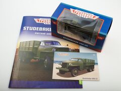 Studebaker US6 U3 khaki  1:43 Legendary trucks USSR #66