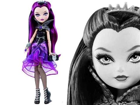 OOAK/ever after high doll/Raven Queen/repaint doll/custom doll/angora/Cute doll