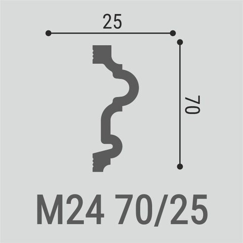 Молдинг М24 70-25