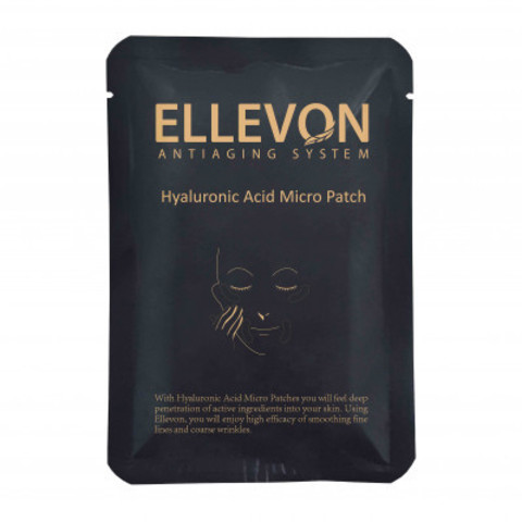 ELLEVON Патчи с микроиглами с гиалуроновой кислотой | HYALURONIC ACID MICRO PATCH ELLEVON