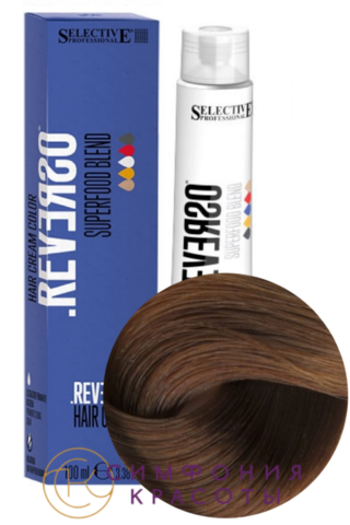 Крем-краска без аммиака Reverso Hair Color 6.35 Темный блондин 