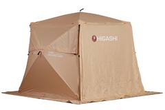 Купить туристический тент-шатер HIGASHI PYRAMID CAMP SAND недорого.