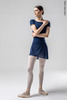 Translucent skirt Stretches Asymmetry | dark_sapphire