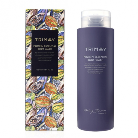 Trimay Healing Barrier Protein Essential Body Wash гель для душа питательный с молочными протеинами и баобабом