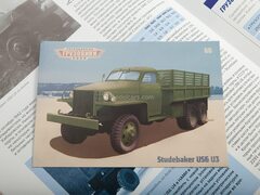 Studebaker US6 U3 khaki  1:43 Legendary trucks USSR #66