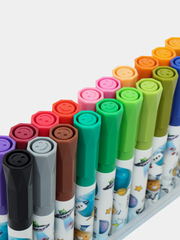 Фломастеры Deli для рисования, 24 цвета