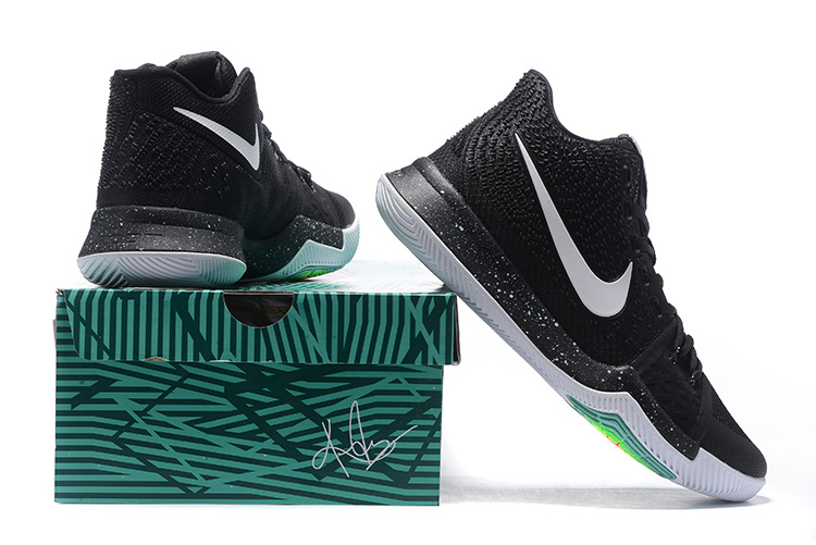 Kyrie 3 mens Black clearance