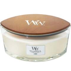 Свеча ароматическая WoodWick Linen элипс 453 г.