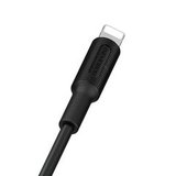 Кабель USB - Lightning 2,4А Borofone BX1 1м (100 см) (Черный)