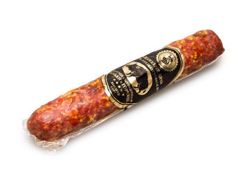 Колбаса из кабана в обсыпке французской горчицы, 250г