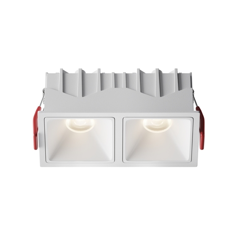 Встраиваемый светильник Maytoni Alfa led DL043-02-10W4K-SQ-W-1