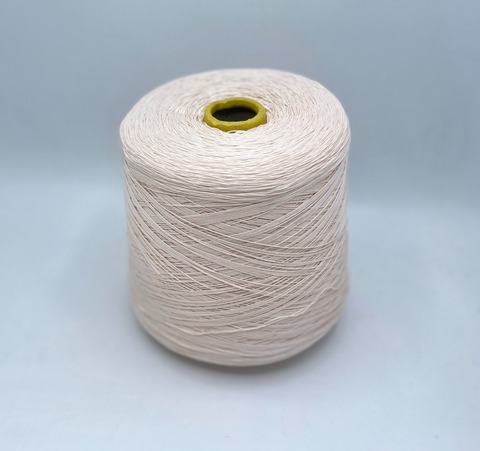 Бобинная пряжа (пр.Италия), art-Dakota 625м/100 гр. 100% Хлопок, цвет-Крем ,арт-27856
