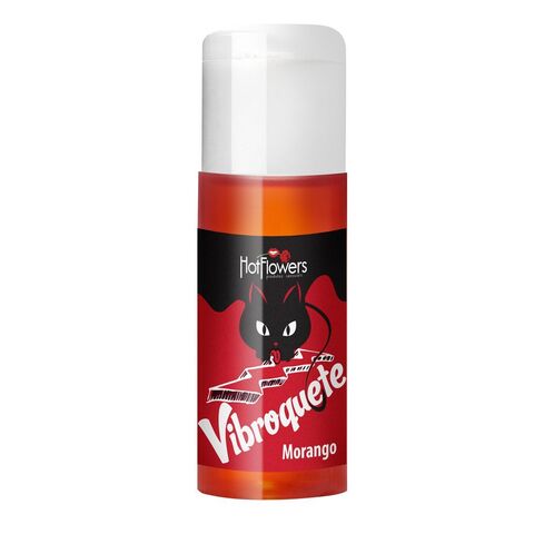Жидкий вибратор Vibroquete со вкусом клубники - 12 мл. - HotFlowers HC459