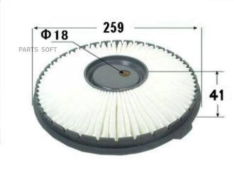 Фильтр  воздушный  VIC  A-347