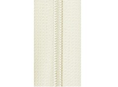 Молния спираль рулонная Т5, молочный