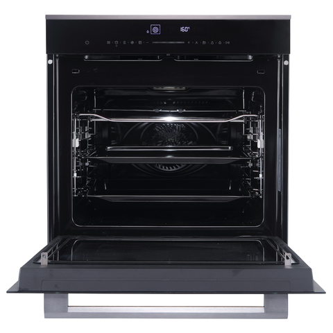 Электрический встраиваемый духовой шкаф Korting  с функцией СВЧ OKB 1340 GNBX MW