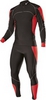 Раздельный комбинезон Noname XC Racing suit, черный-красный