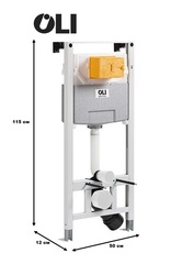 Инсталляция механическая OLI 120 ECO Sanitarblock mechanic (0500*1150*0126)