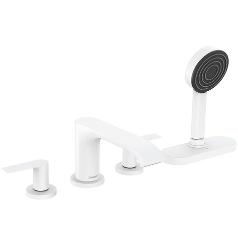 Hansgrohe Vivenis 75444700 Смеситель на борт ванны, белый матовый