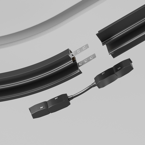 Комплектующие для трековой системы Maytoni Accessories for tracks exility TRA034CS-B